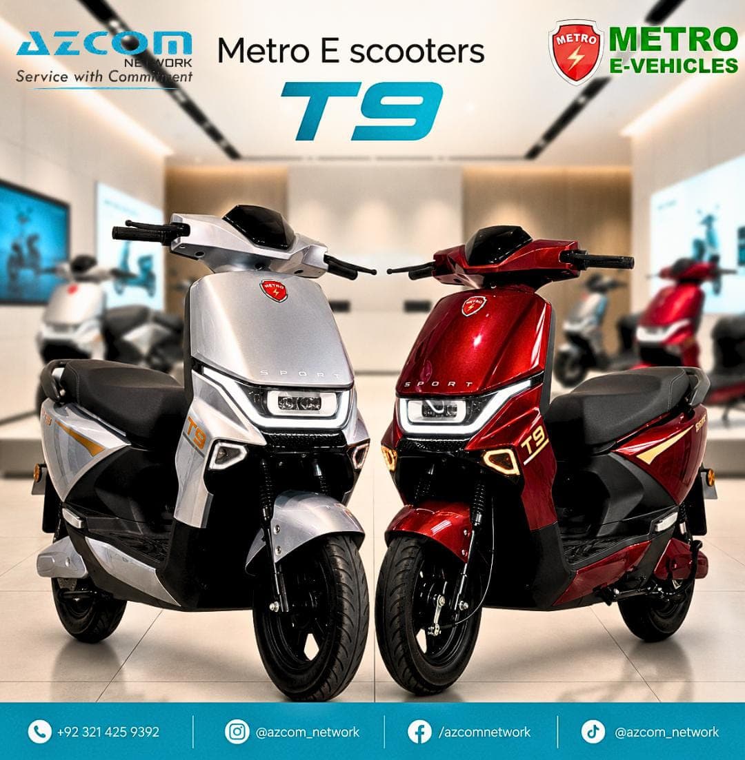 Azcom Network Metro e-scooters campaign
